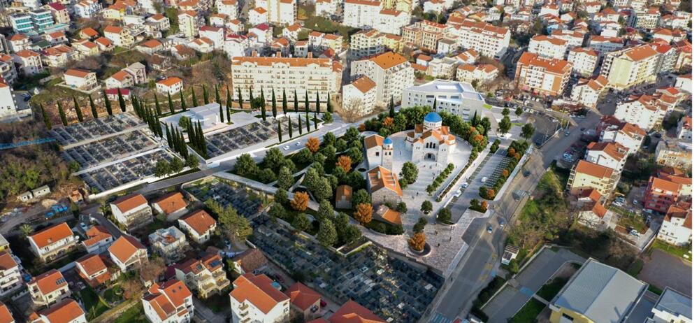 Planirani izgled hrama