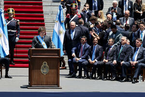 The new president of Argentina was sworn in