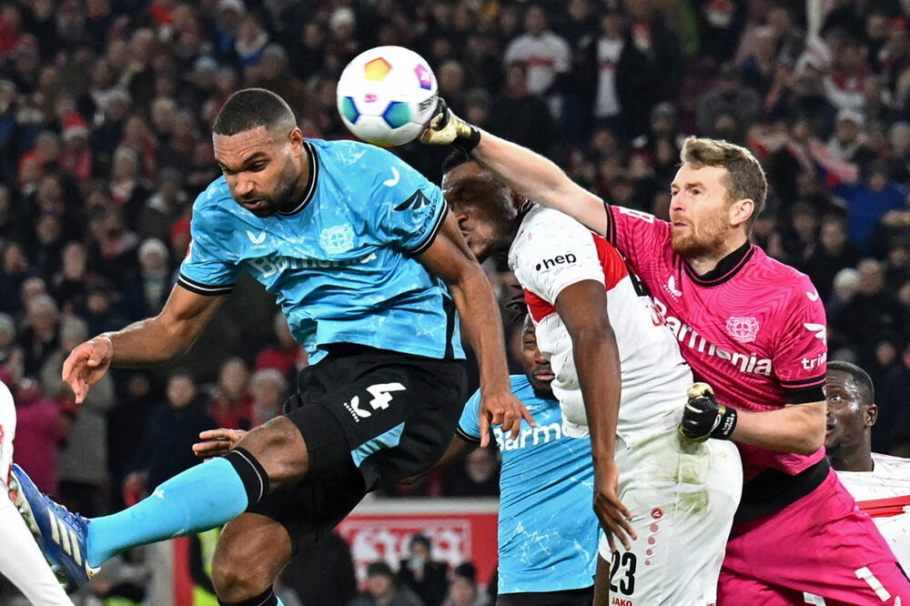 Sa utakmice Leverkuzena i Štutgarta, Foto: Reuters