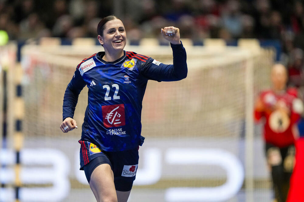 Tamara Horaček (Francuska) je postigla dva pogotka, Foto: Beta/AP