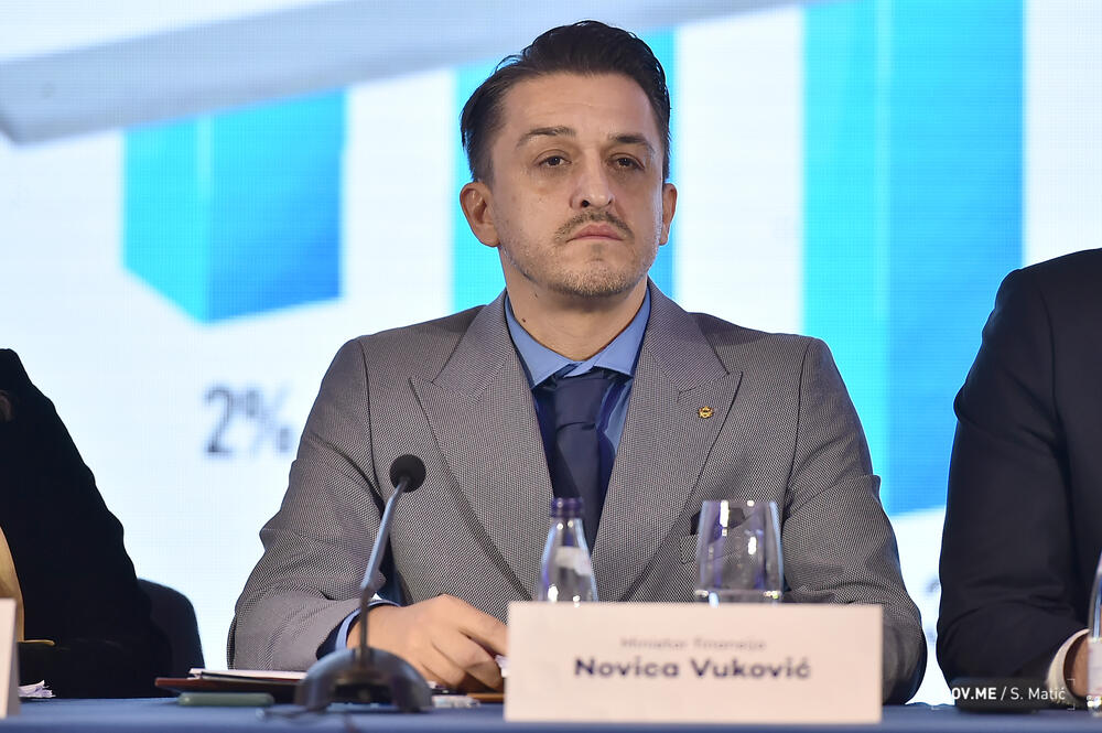 Ministar finansija Novica Vuković
