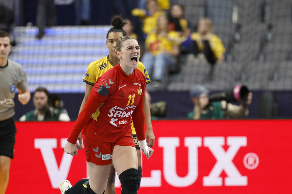 Uz Jelenu Despotović i Đurđinu Malović bila najzaslužnija za povratak u 2. poluvremenu: Ivana Godeč, Foto: Adam Ihse/TT News Agency via AP