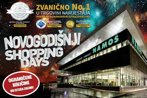 Tradicionalni NOVOGODIŠNJI SHOPPING DAYS rasprodaja namještaja –...