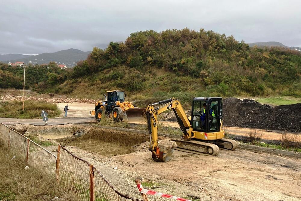 Pripreme za početak posla u Trebinjskoj ulici, Foto: Opština