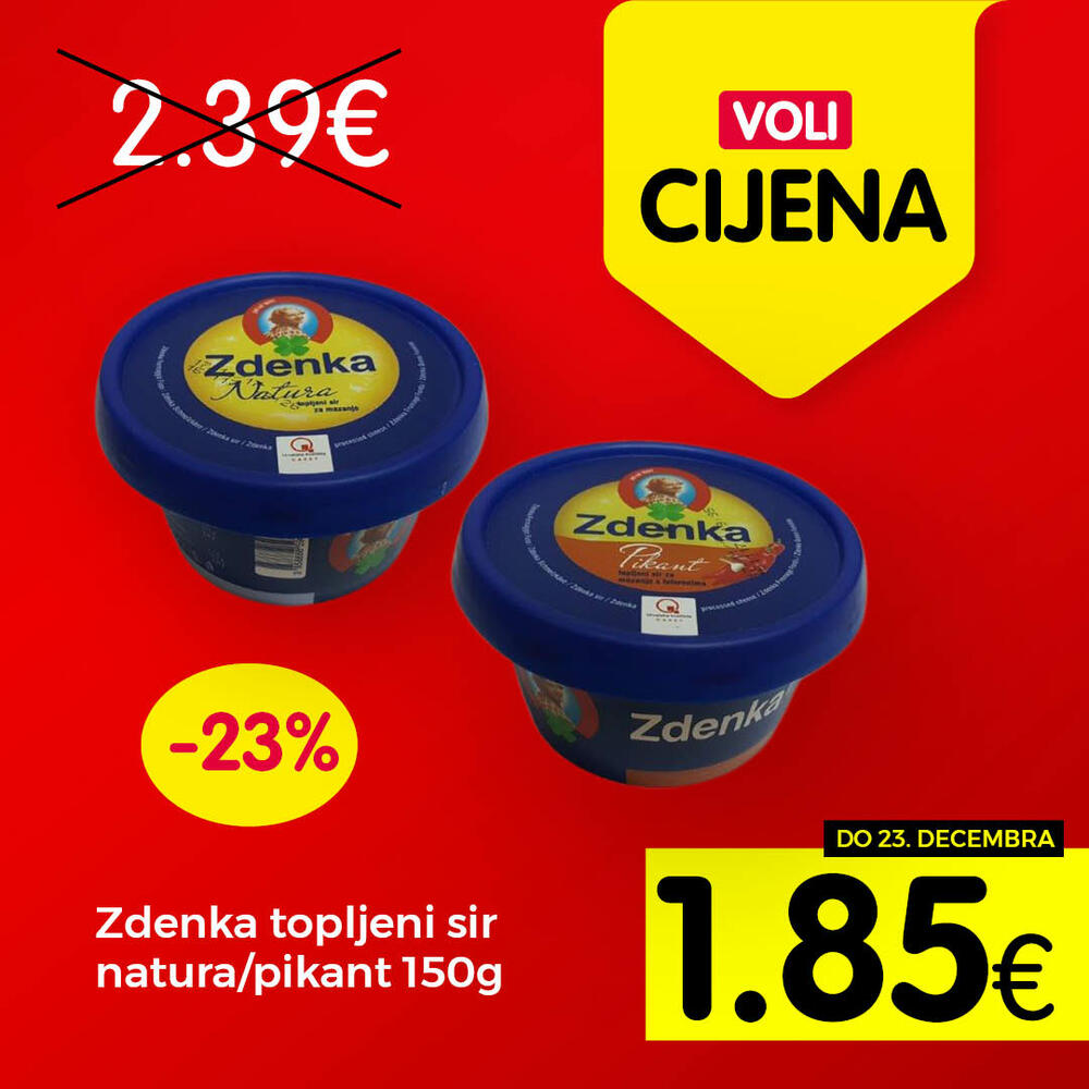 <p>Širok izbor proizvoda po najpovoljnijim cijenama na tržištu u svim Voli i Naš diskont marketima.</p>