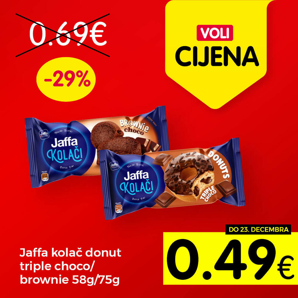 <p>Širok izbor proizvoda po najpovoljnijim cijenama na tržištu u svim Voli i Naš diskont marketima.</p>