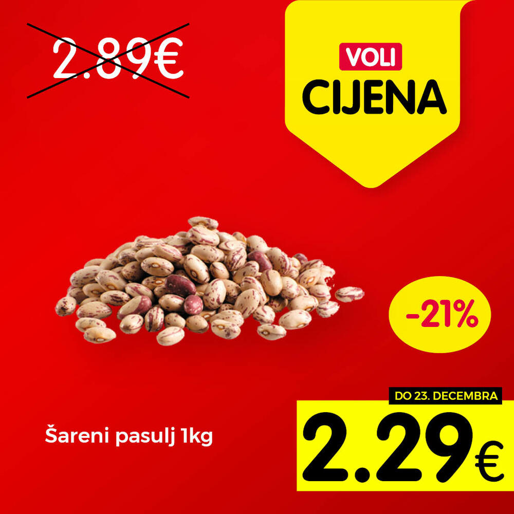 <p>Širok izbor proizvoda po najpovoljnijim cijenama na tržištu u svim Voli i Naš diskont marketima.</p>