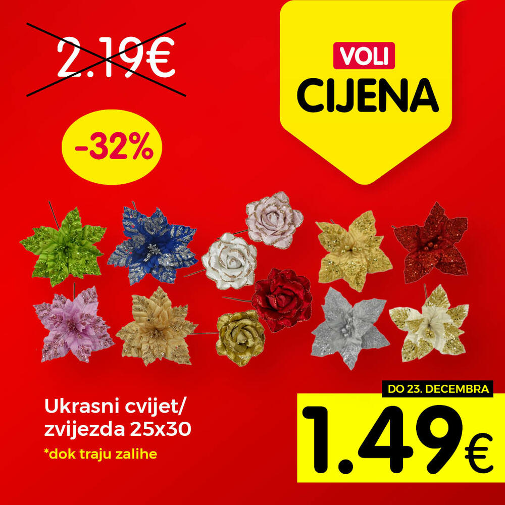 <p>Širok izbor proizvoda po najpovoljnijim cijenama na tržištu u svim Voli i Naš diskont marketima.</p>