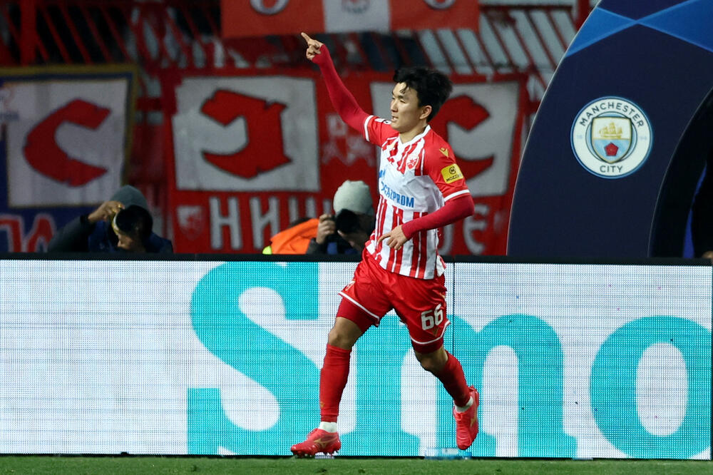 Gol i asistencija za Zvezdinog Korejca, Foto: REUTERS