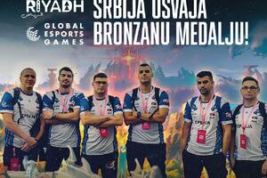 Srbija osvaja bronzanu medalju na Global Esports Games šampionatu...