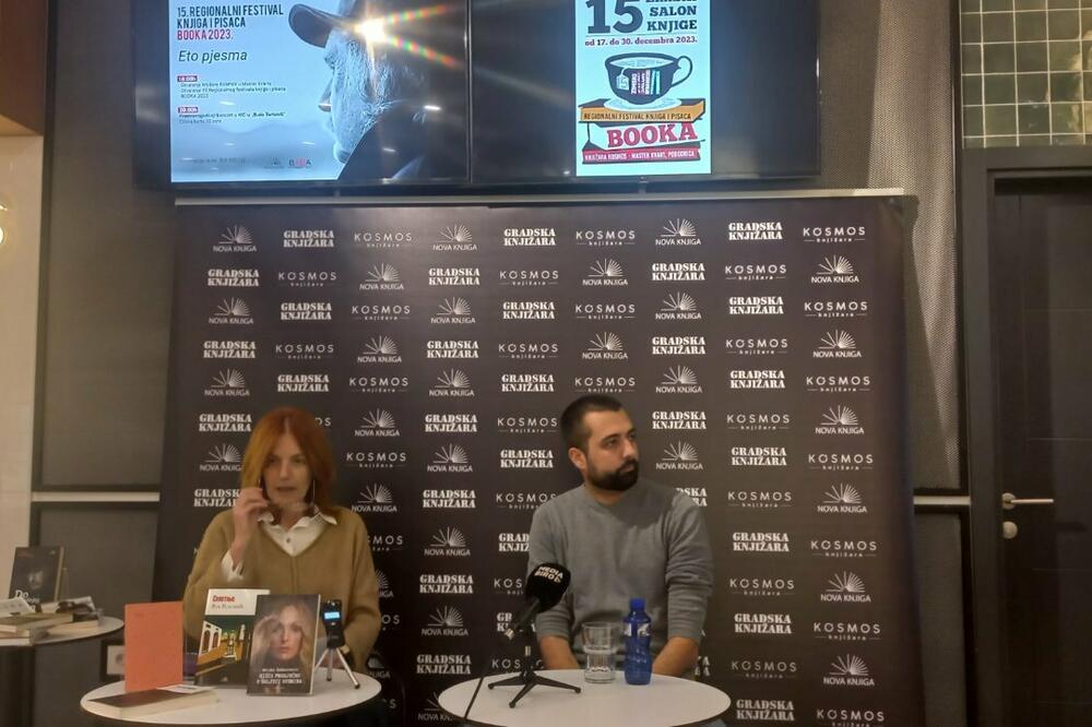 Krsmanović i Nikolić na konferenciji za medije, Foto: Jovan Mrdak
