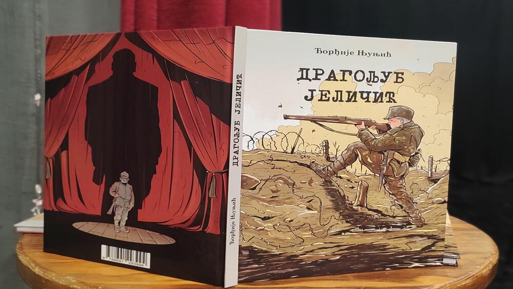 knjiga Dragoljub Jeličić, dječak, vojnik, glumac heroj