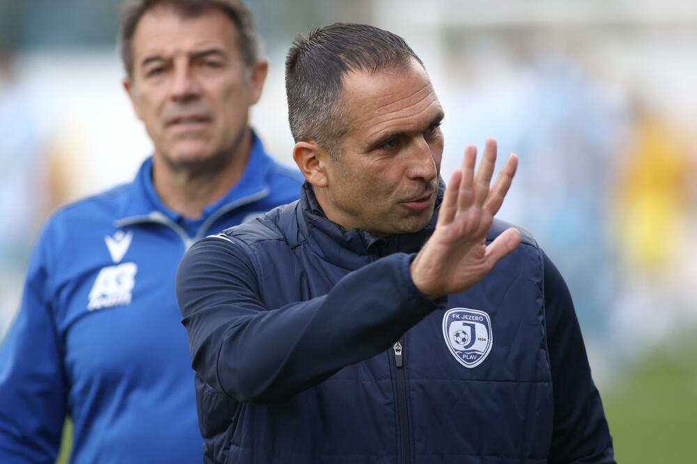 Trener Jezera Ivan Brnović, Foto: FSCG