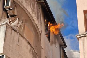 Požar u stanu u Budvi, nema povrijeđenih
