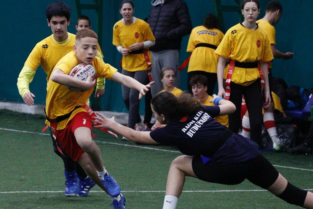 Sa takmičenja u Podgorici, Foto: Ragbi savez Crne Gore