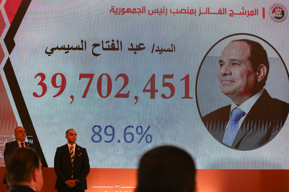 Detalj tokom predstavljanja rezultata, Foto: Reuters