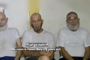 Vojno krilo Hamasa objavilo snimak trojice izraelskih talaca