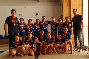 Young water polo players from Primorje placed second in Podgorica, Akvatik...