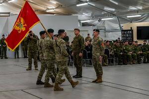 The VCG contingent assumed duty: NATO activity "Forward reinforced...