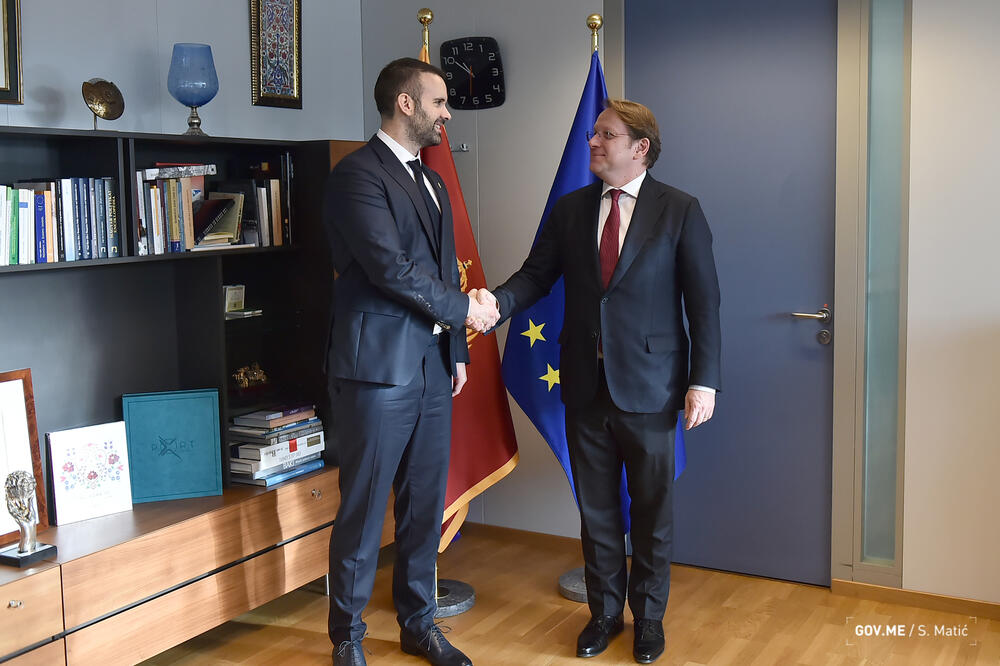 Spajić sa Varheljijem, Foto: Vlada CG