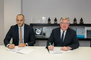 Signed contract between Adriatic Marinas and CKB on...