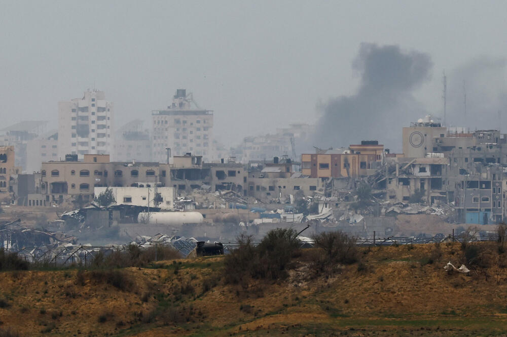 Uništene zgrade u Pojasu Gaze, Foto: Reuters