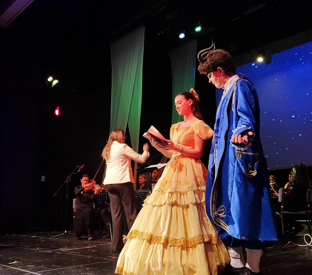 <p>Profesorica harmonike Vesna Šarac kazala je da je ideja da realizuju jedan ovakav događaj nastala 2019. godine, ali im je tada korona omela planove, zato su sada na „kostur“ koji je tada postavljen nadogradili priču</p>