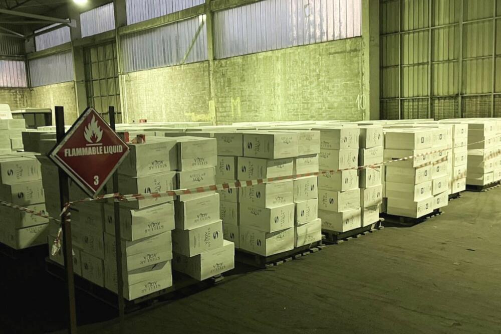 Zaplijenjene cigarete, Foto: UPC