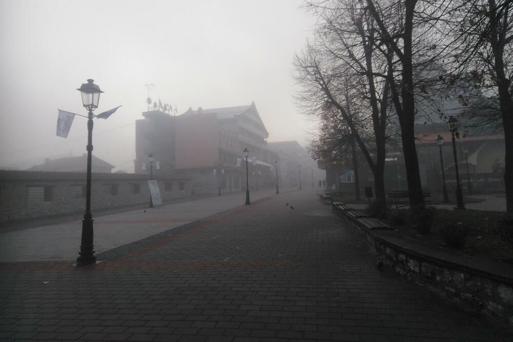 Magla i smog česta pojava u Pljevljima, Foto: Goran Malidžan