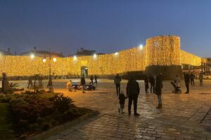 PHOTO and VIDEO New Year's tree in Budva: It is decorated with more than 20.000...