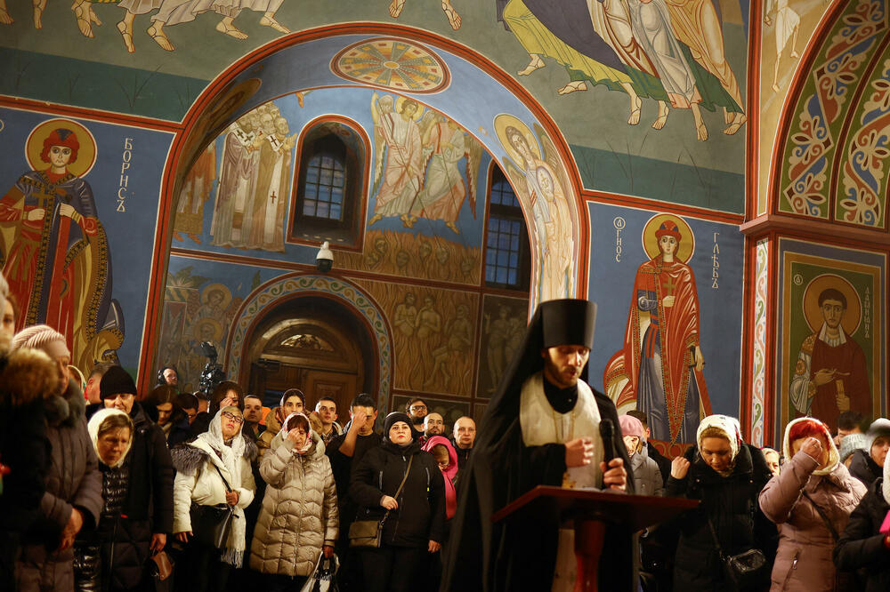 Proslava Badne večeri u Kijevu, Foto: Reuters