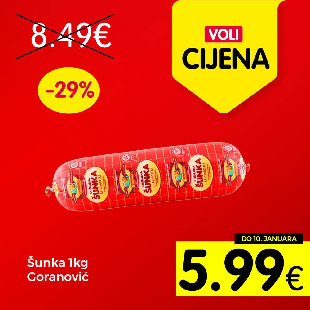 <p>Posjetite neki od VOLI ili Naš diskont marketa i pronađite sve što vam je potrebno da upotpunite prazničnu čaroliju, po specijalnim cijenama.</p>