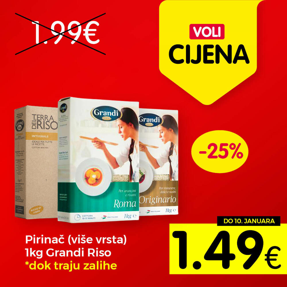 <p>Posjetite neki od VOLI ili Naš diskont marketa i pronađite sve što vam je potrebno da upotpunite prazničnu čaroliju, po specijalnim cijenama.</p>