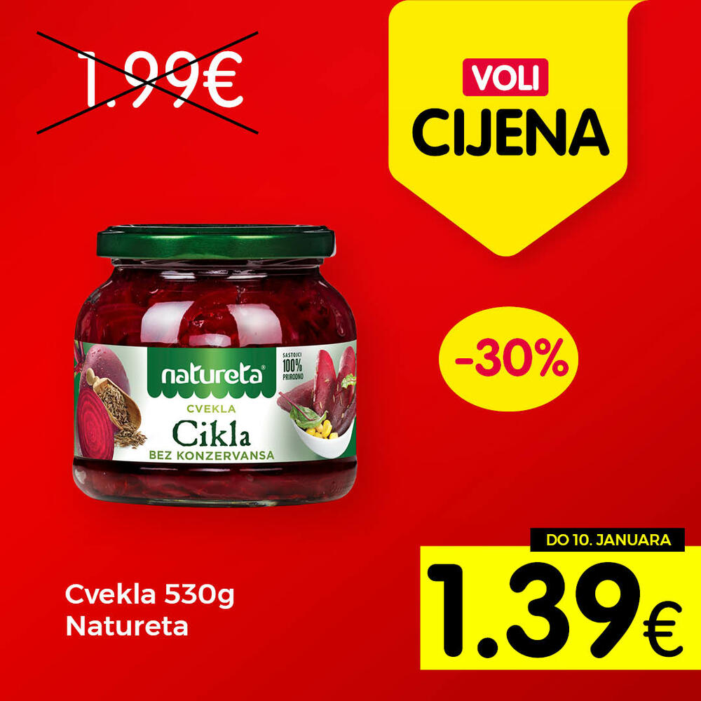 <p>Posjetite neki od VOLI ili Naš diskont marketa i pronađite sve što vam je potrebno da upotpunite prazničnu čaroliju, po specijalnim cijenama.</p>