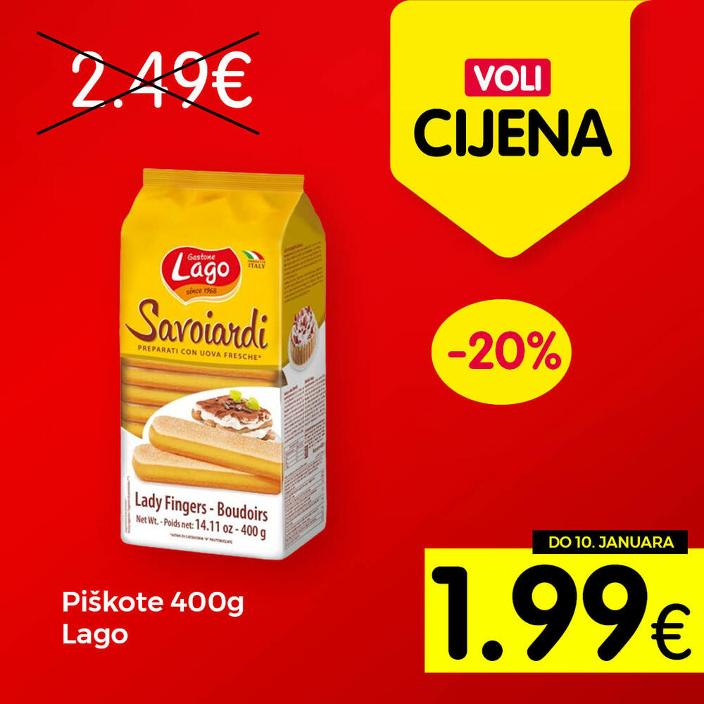 <p>Posjetite neki od VOLI ili Naš diskont marketa i pronađite sve što vam je potrebno da upotpunite prazničnu čaroliju, po specijalnim cijenama.</p>