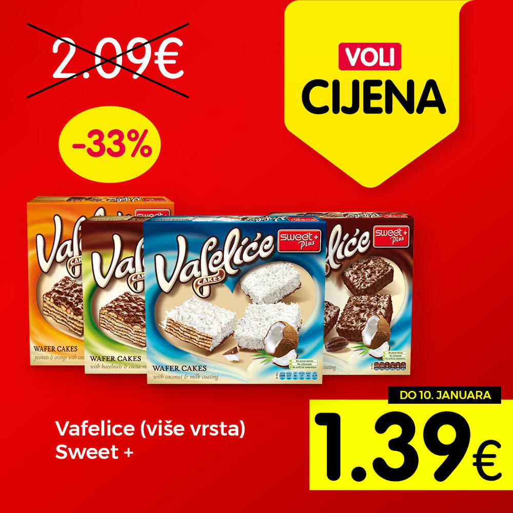 <p>Posjetite neki od VOLI ili Naš diskont marketa i pronađite sve što vam je potrebno da upotpunite prazničnu čaroliju, po specijalnim cijenama.</p>