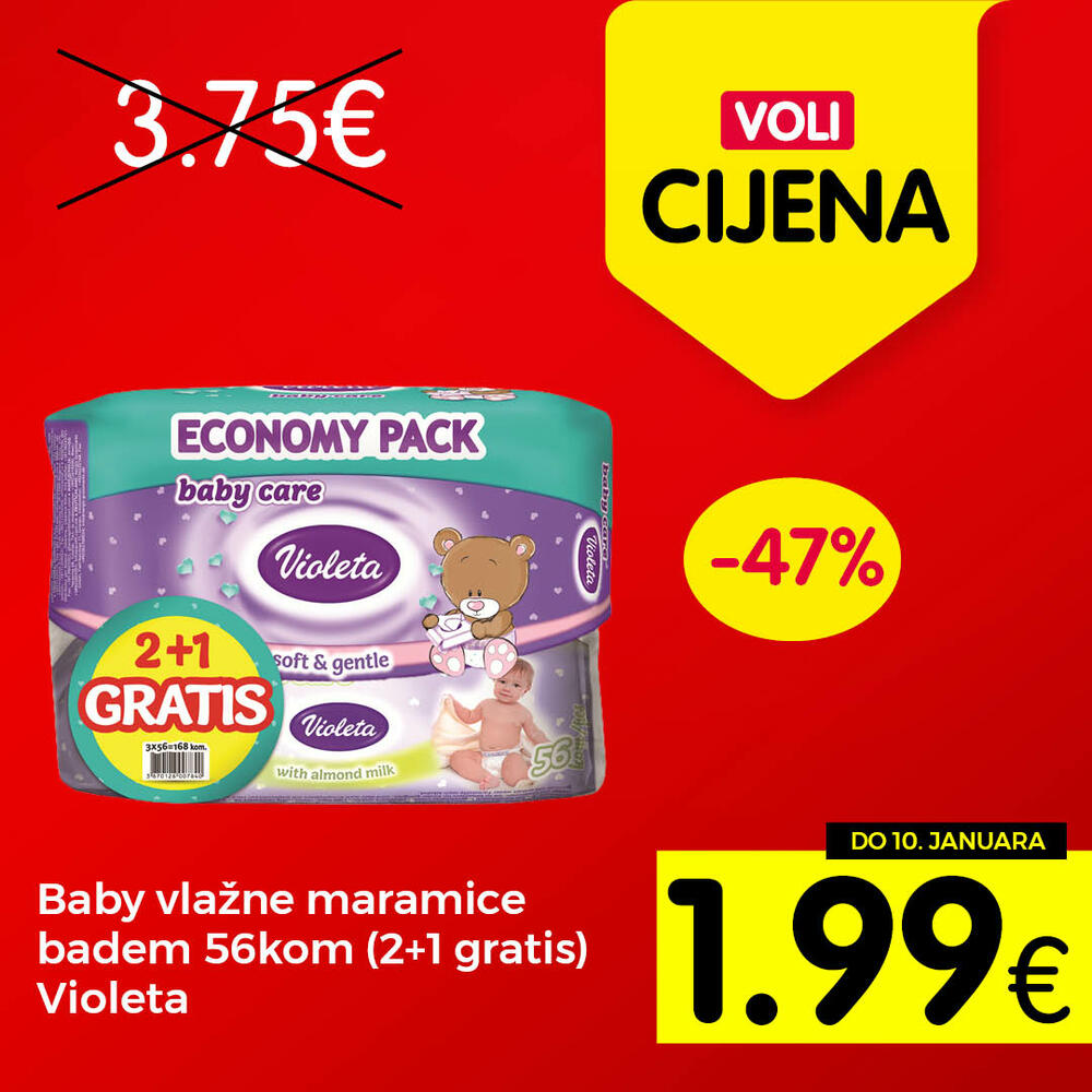 <p>Posjetite neki od VOLI ili Naš diskont marketa i pronađite sve što vam je potrebno da upotpunite prazničnu čaroliju, po specijalnim cijenama.</p>