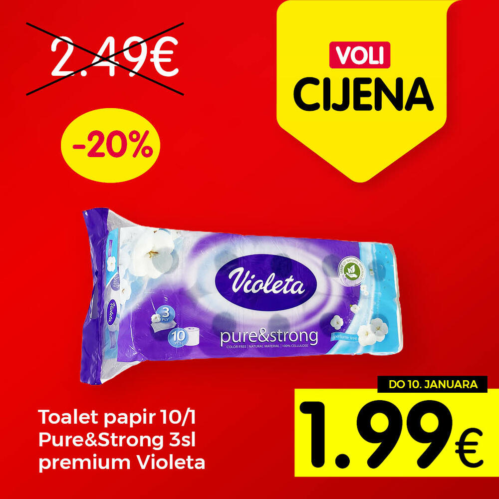 <p>Posjetite neki od VOLI ili Naš diskont marketa i pronađite sve što vam je potrebno da upotpunite prazničnu čaroliju, po specijalnim cijenama.</p>