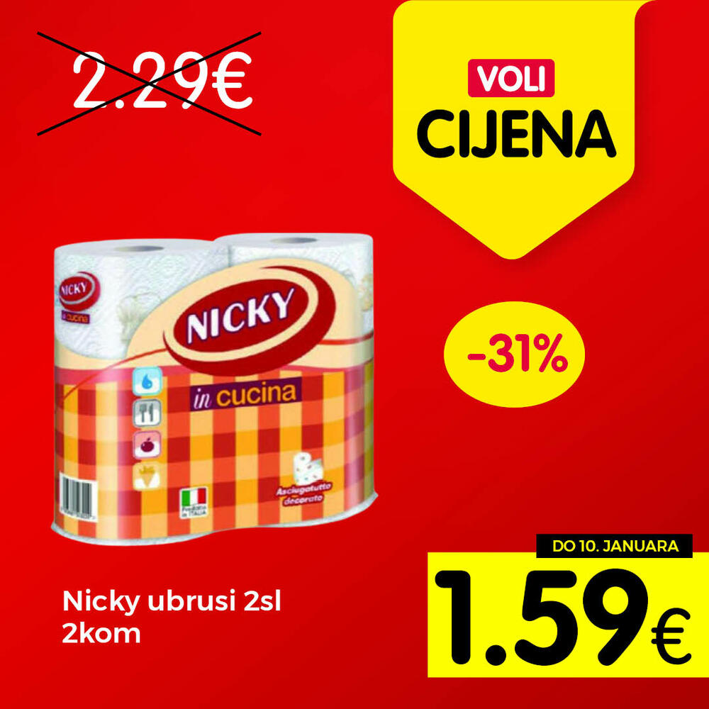 <p>Posjetite neki od VOLI ili Naš diskont marketa i pronađite sve što vam je potrebno da upotpunite prazničnu čaroliju, po specijalnim cijenama.</p>