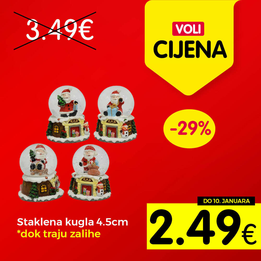 <p>Posjetite neki od VOLI ili Naš diskont marketa i pronađite sve što vam je potrebno da upotpunite prazničnu čaroliju, po specijalnim cijenama.</p>