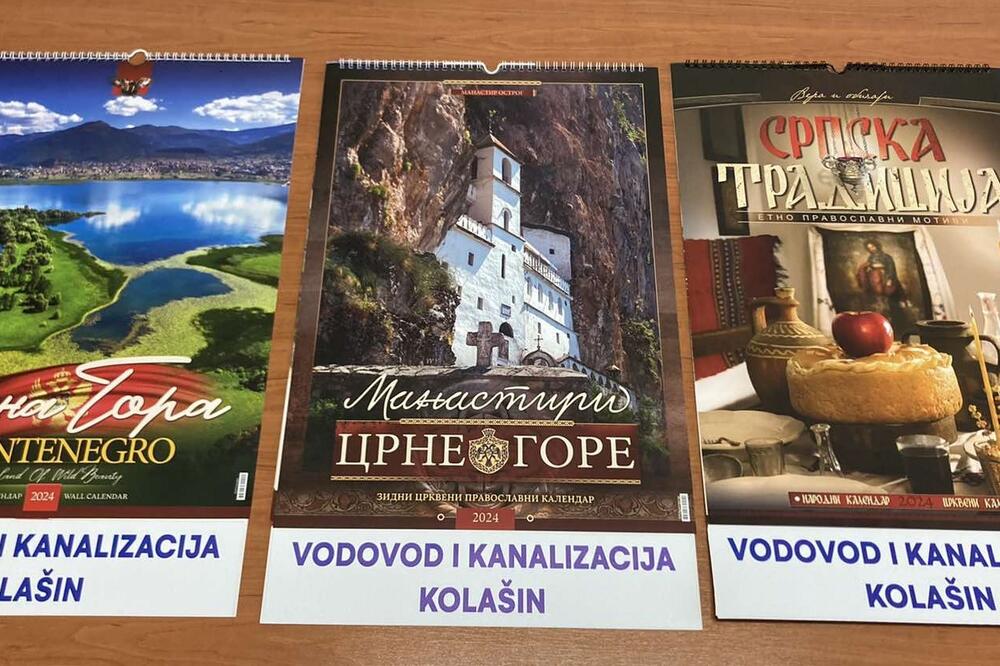 Štampana su tri različita kalendara, Foto: Dragana Šćepanović