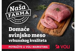 Domaće svinjsko meso, garancija kvaliteta