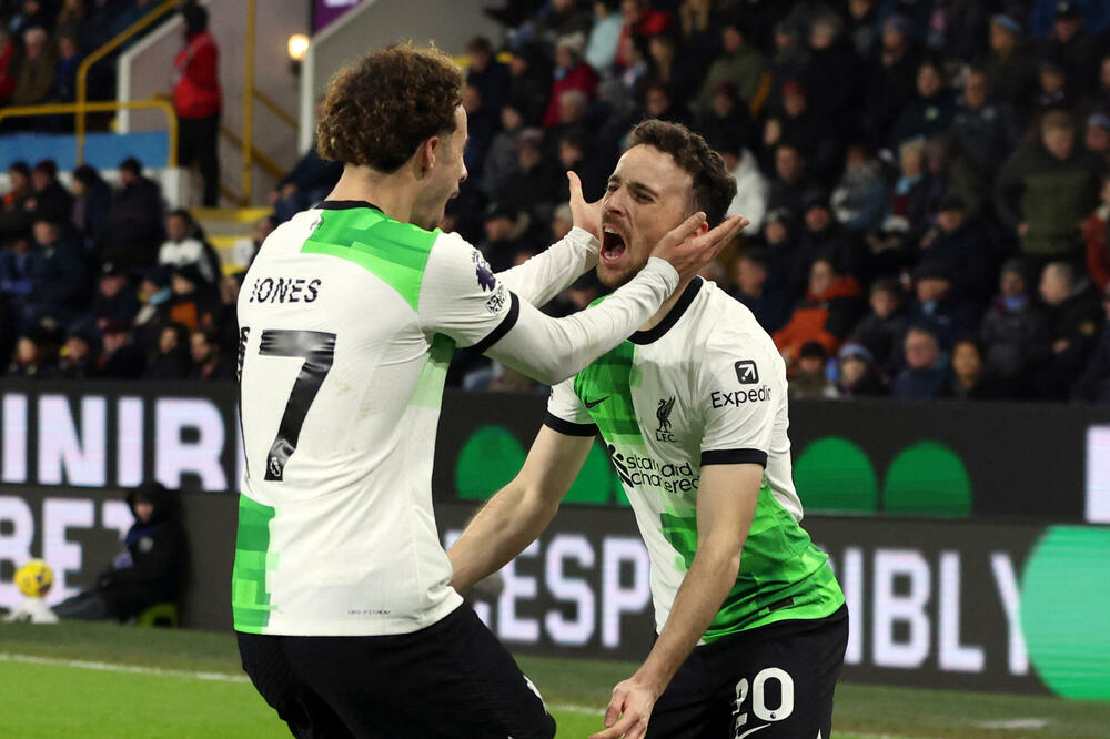 Džons i Žota slave drugi gol, Foto: Reuters