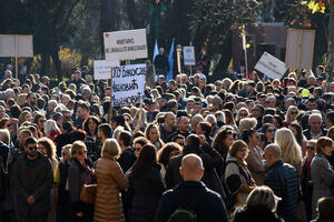 Protest prosvjetnih radnika: Sindikat će pozvati na štrajk ako se...