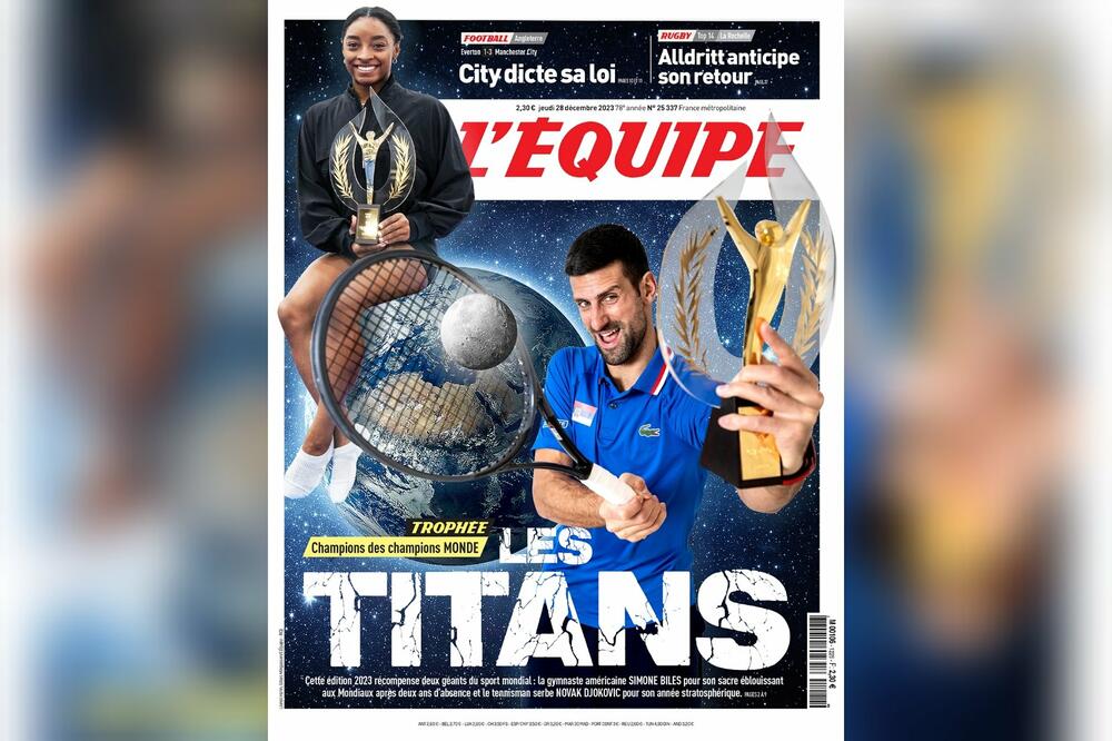 Naslovnica L'Ekipa, Foto: L'ÉQUIPE (X)