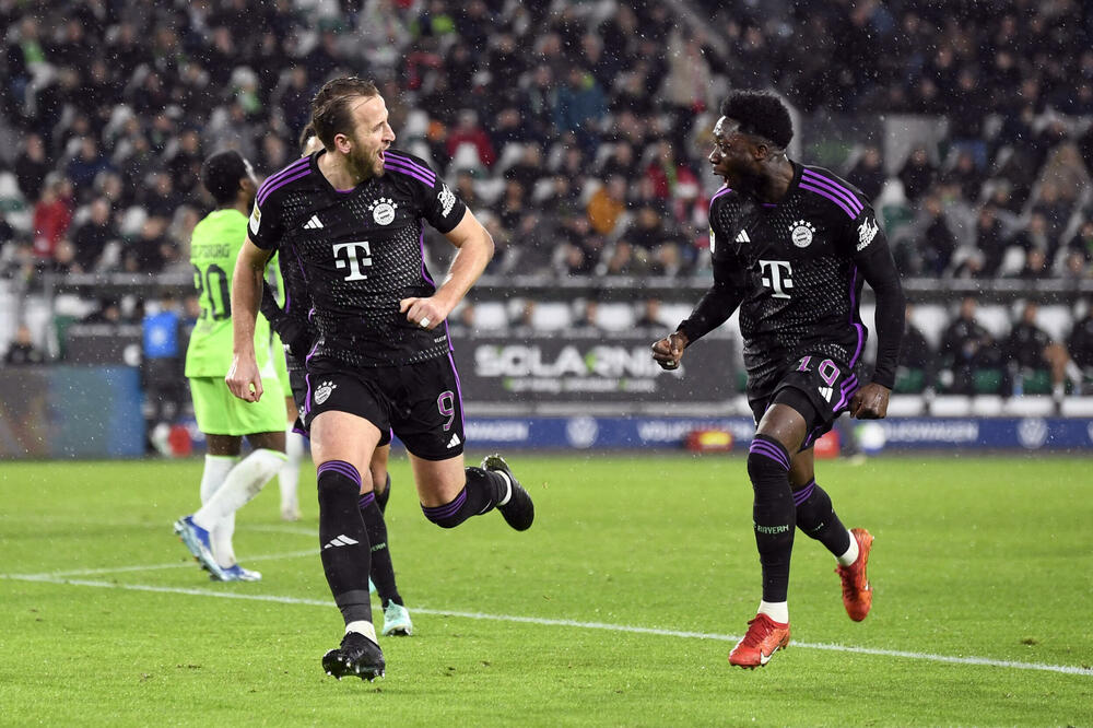 Dejvsi u društvu Harija Kejna, Foto: Reuters