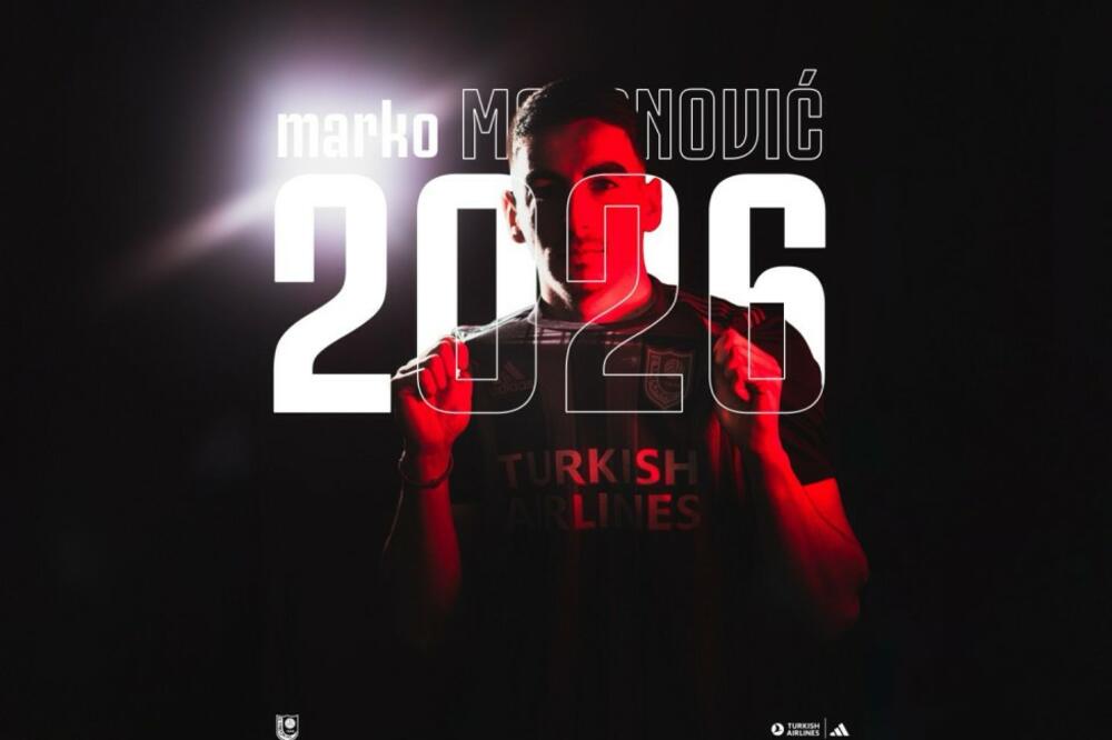 Sarajevo je objavilo da je Matanović sa bordo klubom potpisao ugovor 2026., Foto: FK Sarajevo