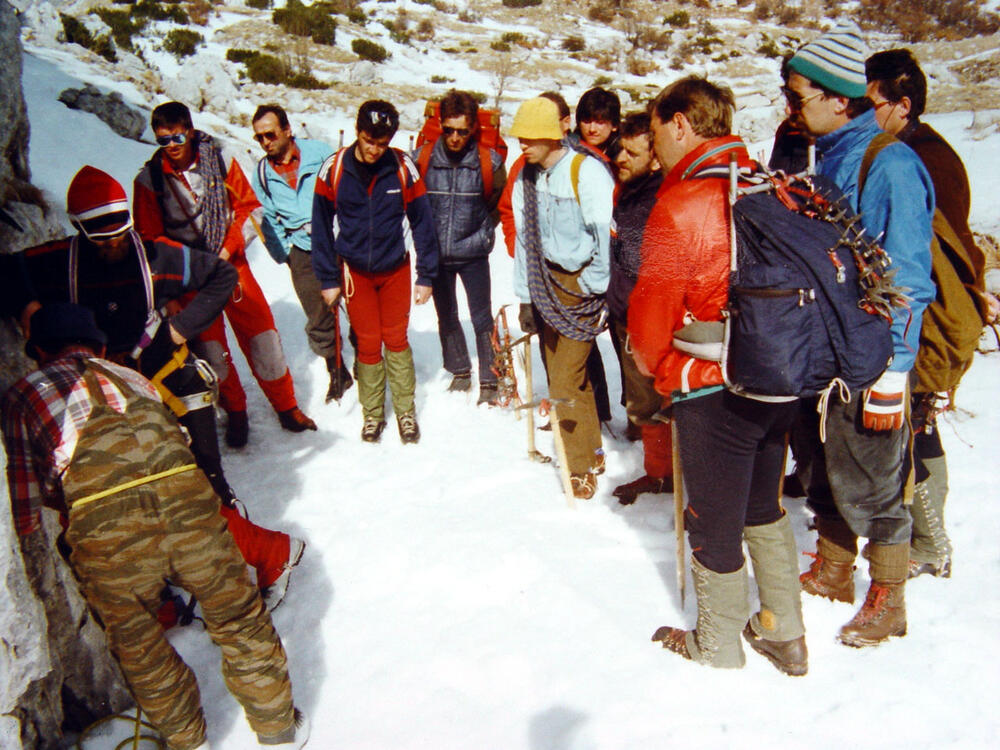 <p>Jedini živi pripadnik prve ekipe spasilaca Gorske službe spašavanja, koja je osnovana 1963. godine, Stevan Vujičić zahvalio se svima koji su došli da sa njima proslave jubilej</p>