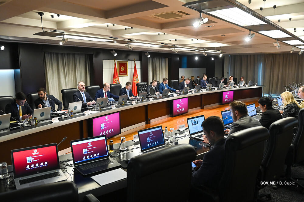 Sa sjednice Vlade, Foto: Vlada Crne Gore