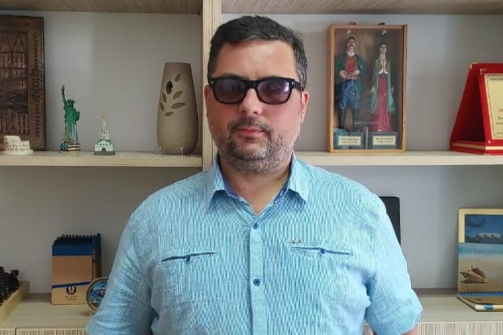 Ne priznaje odluku da je javni funkcioner: Macanović -, Foto: Savez slijepih Crne Gore